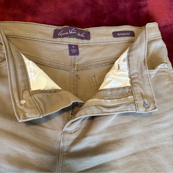 Beige Liz Claiborne - Amanda Jeans/Pants, Size 10 - Picture 11 of 16